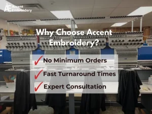 Why choose accent embroidery in Amarillo
